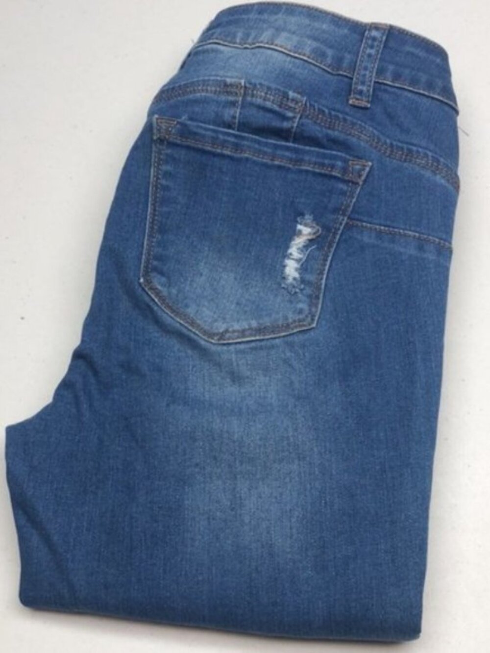 STRETCH WAX JEAN BUTT I LOVE YOU SKINNY 9/30x28 😎